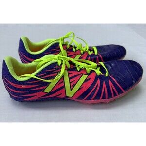 New Balance SD100 Women’s Spikes Sprint Track Shoes WSD100PP Purple Pink Size 9